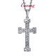 GsunGPT950 platinum men's three-dimensional cross pendant platinum simple pendant fashion personalized women's chain pendant priced by gram, contact customer service before bidding