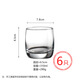 
Shantoulin Village Glass Cup Transparent Milk Breakfast Cup Simple Household Heat-resistant Drinking Water Make Tea Cup Juice 13791-Transparent-Case 200ml 1