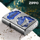 
ZIPPO lighter zippo genuine marine bio environmental protection series creative stamp windproof kerosene lighter men's gift polar bear DY9905TZ