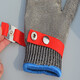 Anillo de acero Guantes anti-corte de acero inoxidable Guantes de punción y heridas anti-cortes Guantes de alambre de acero Corte de cuchillo anti-corte Corte manual de cinco dedos 316 Guantes de hierro de acero inoxidable de acero inoxidable SN6627 Small S (para mujeres) _single precio