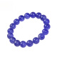 DRJEFUN Tanzanite Bracelet for Women and Men, Crystal Agate, Jadeite, Blue Gemstone Scattered Beads, Niche Colorful Treasure Bracelet, Collectible Approximately 4.5mm (Three Circles)
