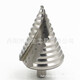 Kezhitu Personal personalizado de 6-60 mm Aperre de gran tamaño Groove Spiral Groove Step Sutad Torre de perforación blanca Taladro Triangular Taladro Triangular Instalación de tuberías de plástico de 6-60 mm [679g]