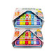 Witstar (Witstar) Star Two-in-One-Kinderspaß Spielen und Klopfen von Klavierkindern 8-tone Klavierspieler spielen Klavier 1-3 Jahre alte Musikinstrumente Spielzeug Early Education Elf Dog 8-Tone Klavier + 2 Klavierstöcke + 44