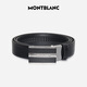 Montblanc Montblanc Cow Plewide Hebilla Automaticle Automático Cinturón de cinturón de un solo lado 3CM 118421 Regalo