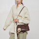 
Cnoles bag women's 2025 new bowling bag one-shoulder luxury high-end crossbody bag birthday gift for girlfriend brown - new Mother's Day gift for wife