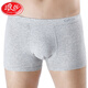 
LangSha 2/3 pairs of men's underwear pure. Cotton breathable loose large size plus fat medium waist solid color boxer shorts 9909 package - red + blue 2 pieces XL Recommended 90-120Jin [Jin equals 0.5 kg]