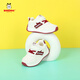 BOBDOG baby boy shoes autumn and winter soft-soled children's plus velvet cotton shoes toddler shoes 2 children's sports shoes 4-6 years old rice wine red breathable double mesh BBB560 18 shoe inner length 13.2cm