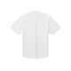 HazZYS Men's Clothing 2025 Summer New Casual Puppy Logo Oxford Spun Loose Short Sleeve Shirt Men's ATCZK1CBX99 White WT L (175/96A 48)