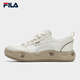FILA official women's shoes COOKIES retro canvas shoes 2025 summer new cookie shoes sports and casual shoes tofu white-TF 38