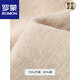 Romon Baumwolle und Leinenhosen für Männer gerade losen Sommer dünne elastische Taille weißer chinesischer Stil-Leinenhosen für Männer Khaki XL 120-140jin [Jin gleich 0,5 kg]