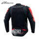 Alpinestars T-SPS V2 Un traje de montar de montaña de primavera estrella y motocicleta de verano Mesh de caballeros transpirables Traje de equitación de motocicleta Negro Rojo y blanco brillante 1342 (93 CO-Brandaña) XXL