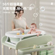 ULOP (ULOP) Mesa de pañales alemanas Tabla de cuidado de bebés Baby Bath Table Operación de operación multifunción Table de masaje plegable de masaje para bebés Cambio de pañales