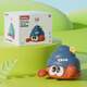 Mppmck ladybug schwimmender Ball Baby Konzentrationstraining Kinder frühe Bildung Jungen und Mädchen 0-1 Jahre alte Babyspielzeug Rosa und Blau Einsiedler Crab Ball Blowing Machine 2 Bälle können aufgeladen werden