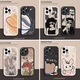 
Ban Meiluo couple mobile phone case customization any model, a pair of lambskin pattern 16-sense 15 suitable for iPhone13 Apple 12/14 full-inclusive xs Xiaomi 11 Huawei opporeno5 small left 829 right 830 please leave a message model + picture number Other mobile phone models