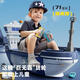 
Zhexiang giant ship toys children's container alloy car set boy and girl large freighter ship model SJ677 luxury freighter [plastic 12 cars + 1 tow