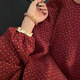 猫人少女甜美复古碎花公主风棉纱睡衣女春秋季新款长袖家居服纯棉 1203/红色碎花裙 M