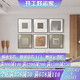 极简抽象装饰画感楼梯间过道背景墙挂画复式loft公寓几何壁画 zsh15861-展现 外框70x70cm纪梵希铝合金框+高