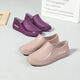 Huili Jun rain boots for women's kitchen special silicone shallow mouth non-slip rubber shoes for short tube wear-resistant waterproof low top rain boots water shoes fashionable 388 purple women (small, please choose one size larger) 36