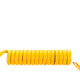 Delixi National Standard Pure Copper Bull Tendon Cable anti-congelado 2 Core 15254 Cable de alimentación de cable cuadrado Cable de alimentación Amarillo 4 cuadrado [4500 vatios] 50m