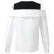 Gloria shirt white solid color women's fake two-piece contrasting design commuter high-end top shirt 1E2L3E210 03W original white XS