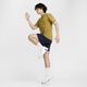 Nike (Nike) Official Hyverse Dri-Fit Men's Protection Sun Protection à séchage rapide T-shirt d'été à manches courtes HV4882 399 DÉSER
