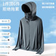 DJVT Japonese Sed Sunspreen de seda al aire libre para hombres y mujeres Luz ultravioleta de verano y delgada pesca transpirable Chaqueta solar con protector solar de moda 9858 metros Color de albaricoque - Seda de hielo de segunda generación mejorada* M