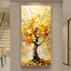 Shunjixiangli arbre arbre entrée peinture décorative version verticale moderne couloir luxueux moderne et allée peinture de peinture de salon atmosphérique haut de gamme peinture murale JD13691 80 * 160.