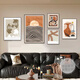 
Sense painting cream style living room decoration painting medieval style sofa background wall hanging painting combination painting Nordic retro style art mural Z3886 35*50/50*70/30*40*2/40*60 Textured oil canvas ps gold frame