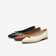 
Best 25 Spring Shopping Mall same simple and fashionable commuter light mouth pointed toe women's singles shoes F1518AQ5 Beige 37