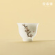 Yueji Kiln Twelve Flower Goddess Ice Jade Porcelain Cup (Part 1) 35ml 6 pieces