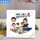 
Women's Day Handmade Diamond Painting Gifts for Mother Children's Diamond Stickers Mother's Day DIY Materials 6172 Happy Home [Wooden Frame + Tools]