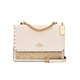 Coach (Coach) Amerikaner Einkaufsagent Coach/Trainer Frauenbeutel Klare gedruckte Kettenbeutel One-Shoulder Crossbody Bag Wandering Bag Orgel Brauner Druck CC878 Größe ca. 26*17*8,8c