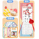 Yu senyi Kinderkinder Little Doctor Girl Toy Set Medicine Box Stethoskop -Injektion als Krankenschwester spielen Boy Baby New Powder 42 Stücke [Upgrade Version] mit Puppenbett