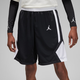 Nike (NIKE) Jordan DRI-FIT men's quick-drying basketball shorts custom team uniform HF0526 012 black/white/white S