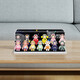 Minyue Popmart Mega Molly 100. Jubiläum Serie 2 Staubfeste Acryl-Display-Box P653 Bulk Shipping S-Klasse No Kleber Modell 45x14x18
