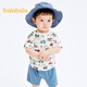 Balabala baby t-shirt baby tops for boys and girls short-sleeved 2025 summer comfortable breathable cute 209225117201
