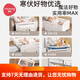Moyellbaby Windel Tabelle Babypflege Tabelle Neugeborenes Baby Multifunktional Windel Tisch Babybett [Upgrade] Tisch + Pad + 8 Schubladen + Kissen + 3 Hangbox