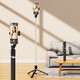 1,7M Mobiltelefon Selfie-Stick verlängert Bluetooth integriert in Schönheit Füllung Light Fernbedienung Multifunktion Live-Desktop-Stativ mit verlängertem Stil mit Licht