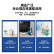 得力（deli）金属铁书立架 学生用T型书架书夹书靠书立夹书本收纳架挡书板图书馆办公桌面书档 【中号-高17.5cm】蓝色2片 9272