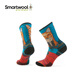 Smartwool New Product Frauen Wanderung Richtungsschockabsorbing Druckmittel mit mittleren Röhrchen Socken Merino Wolle Socken Outdoor Socken Sportsocken 2687 Capri Farbe 810 s (geeignet für Fußgröße 34-37)
