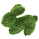 Co-create lawn garden kindergarten lawn simulation bear puppy outdoor courtyard flocked turf small animal landscape decoration ornaments buttocks rabbit