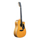 Brook Brook Brook V12 Gitarre Anfänger Folk Feneer Gitarre Professional V12N-DQM Holzfarbe Elektromodell