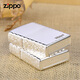 Zippo ligero más ligero Zippo Genuine personalizado Customing ZPPPO Silver Silver Shell Silver Shell Silver [sin aceite independiente] DY9902ZBZB