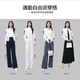 晚白2025年春款时尚简约休闲外套短款上衣气质含羊毛针织开衫女 米白色 M