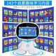 Toyes de niños de Xirui Serene AI Robot inteligente Robot Máquina de aprendizaje Punto de diálogo Reading Máquina Boy Cortinabel Bifriel Garning Regalo Enciclopedia Versión de Android Pink [32G+ Educación de texto Enciclopedia de educación temprana]