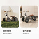 
Phoenix (Phoenix) Children's Basketball Car 1-3 Years Old Baby Scooter Four-Wheel Basketball Car Walker One Year Gift Obsidian Black + Music Light + Storage Basket