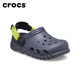 Crocs (crocs) children's worm gear hole shoes comfortable outdoor beach shoes bag toe slippers children's shoes %7C8774 official flagship Atmospheric gray-1FT 33:J1(200mm)