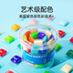 24-color ultra-light clay transparent bucket *5 children's plasticine non-toxic safety clay student color clay soft clay gift