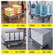 Work partner small trolley flat trolley 72*47cm 4 inch beacon wheel labor-saving wear-resistant 700Jin Jin is equal to 0.5kg decoration small trailer handling hand truck pull folding