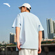 Anta casual short-sleeved T-shirt for men and women the same style for summer simple solid color round neck sports base shirt loose couple top